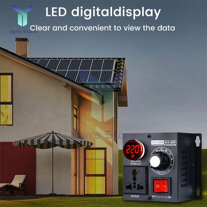 Régulateur de tension SCR AC 230V 4000W