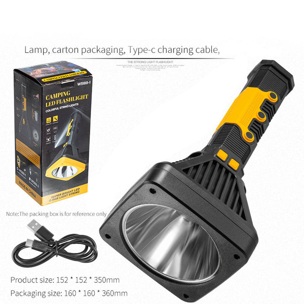 Torche LED et Power Bank avec Guirlande RGB 10m – مصباح طورش عالي السطوع