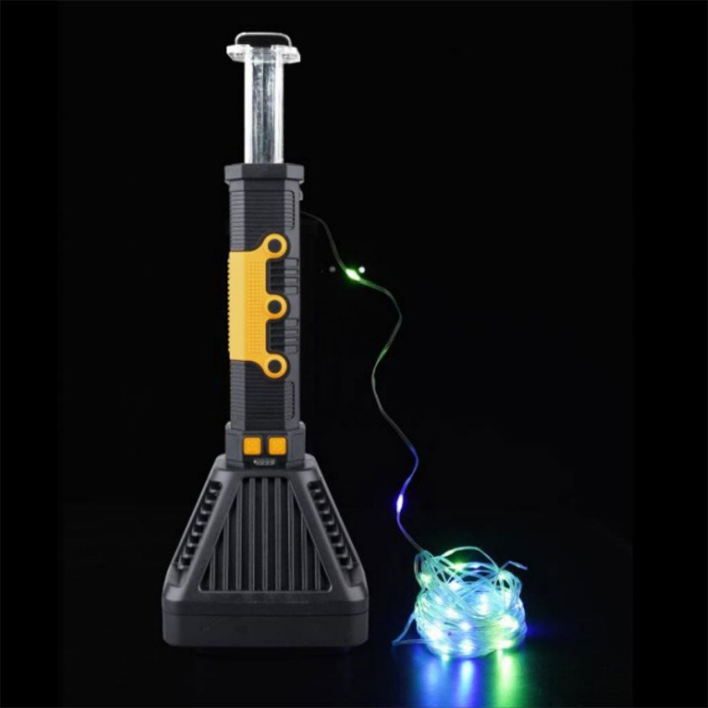 Torche LED et Power Bank avec Guirlande RGB 10m – مصباح طورش عالي السطوع
