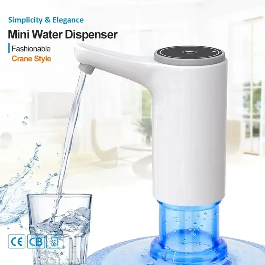Distributeur de bouteilles d’eau Rechargeable USB Distributeur Automatique - تنزوت