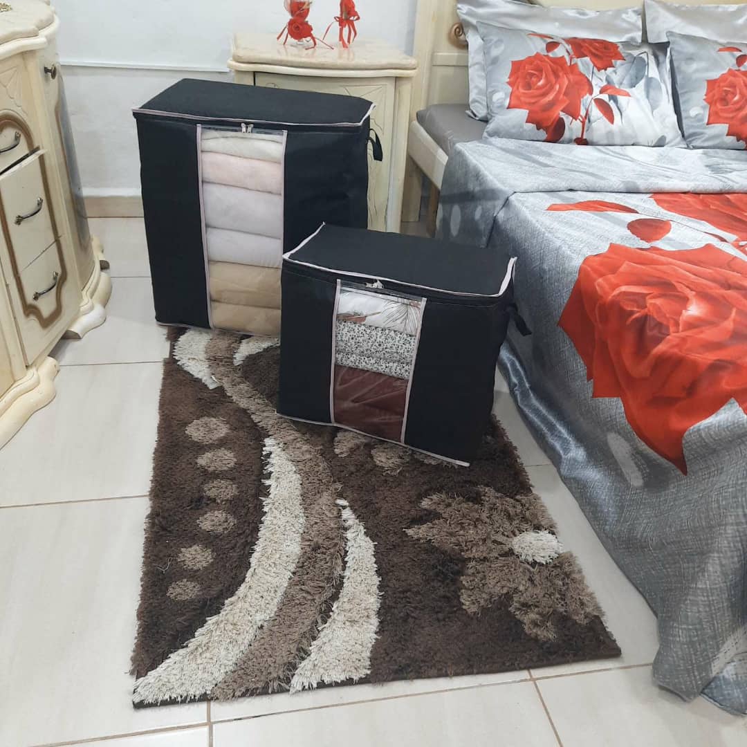 Pack 2 Sac rangement pour couette et oreiller – حقائب تخزين الأغطية و الوسادات