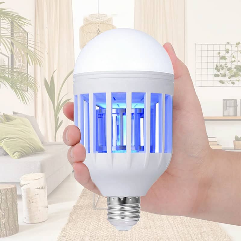Ampoule LED Écomnomique anti-moustiques 3 en 1 E27 AC220V