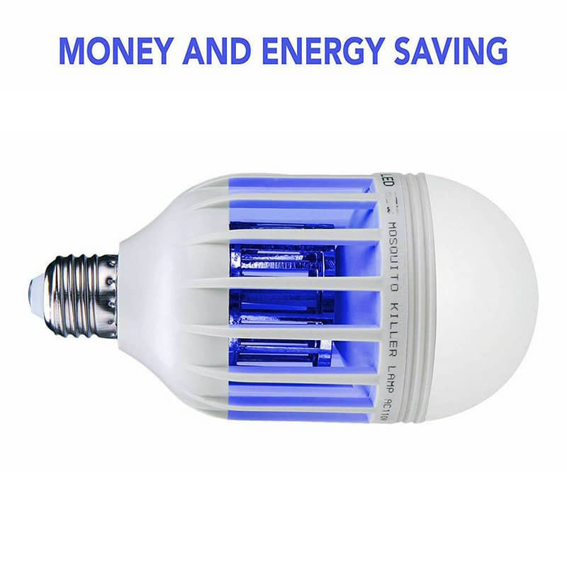 Ampoule LED Écomnomique anti-moustiques 3 en 1 E27 AC220V