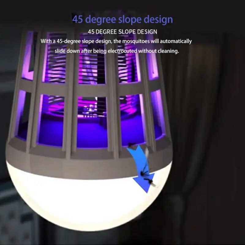 Ampoule LED Écomnomique anti-moustiques 3 en 1 E27 AC220V