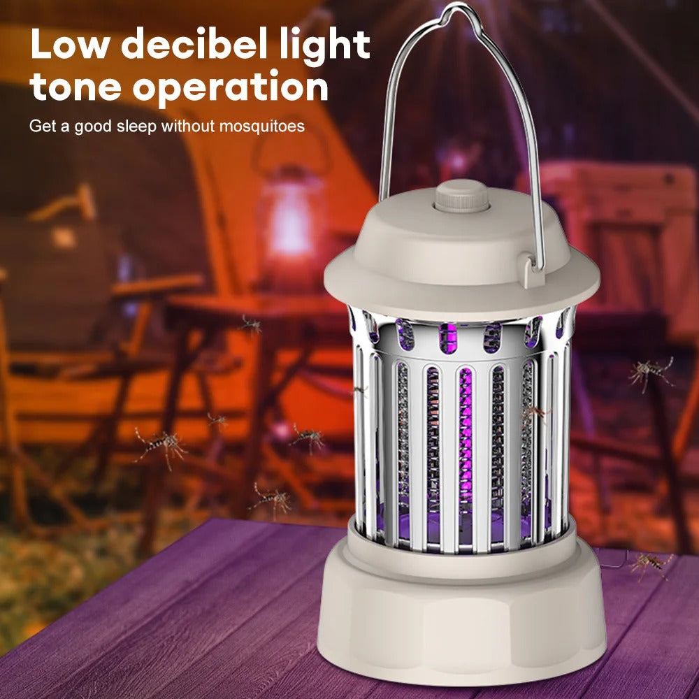 lanterne anti-moustique et lamp de camping 2in1 lumière 62 UV rechargeble