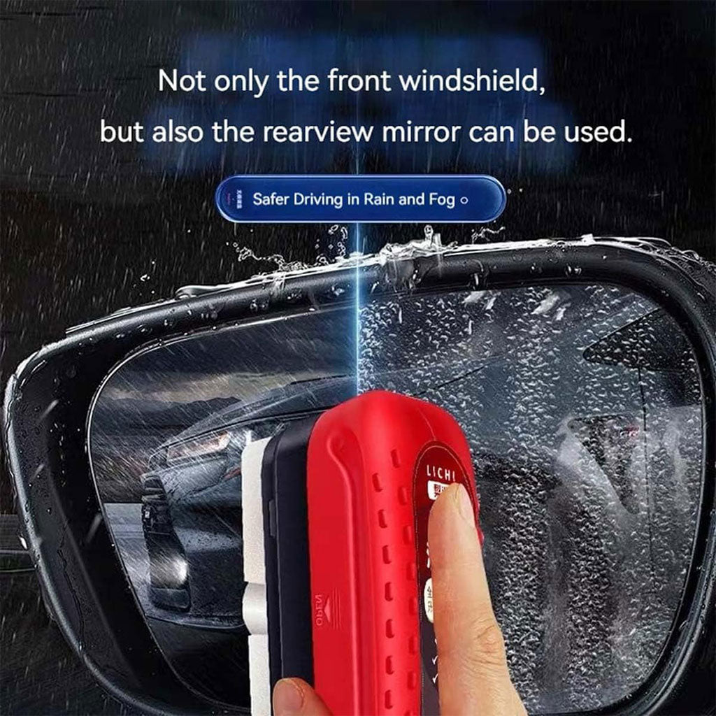 Brosse de nettoyage antibuée pour pare-brise et vitres de voitures – ممسحة زجاج مضادة للضباب