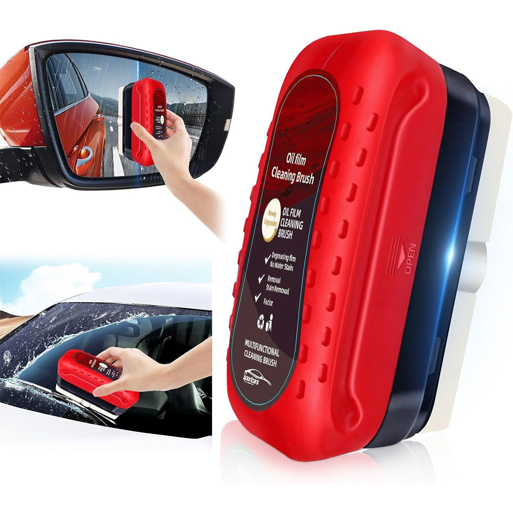 Brosse de nettoyage antibuée pour pare-brise et vitres de voitures – ممسحة زجاج مضادة للضباب