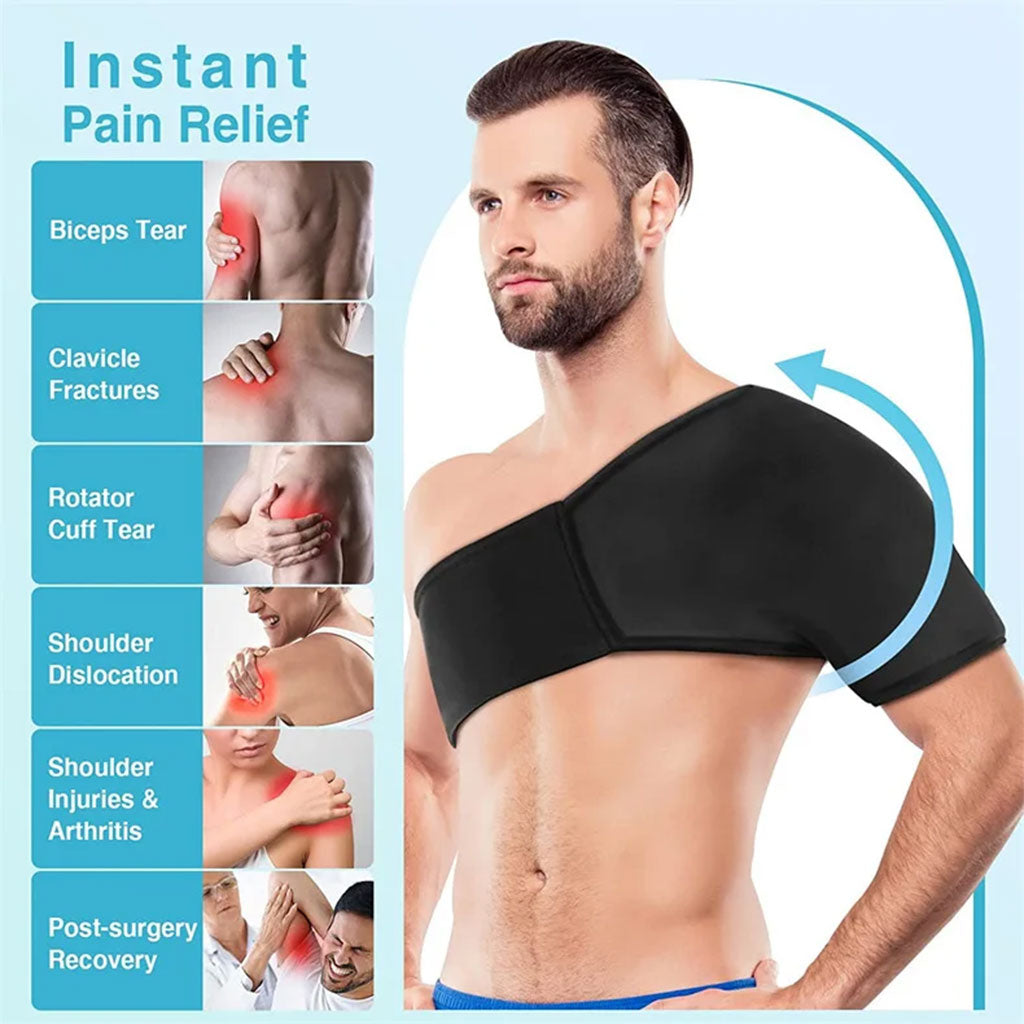 Pack coussinet d’épaule en gel chaud et froid pour soulager les douleurs