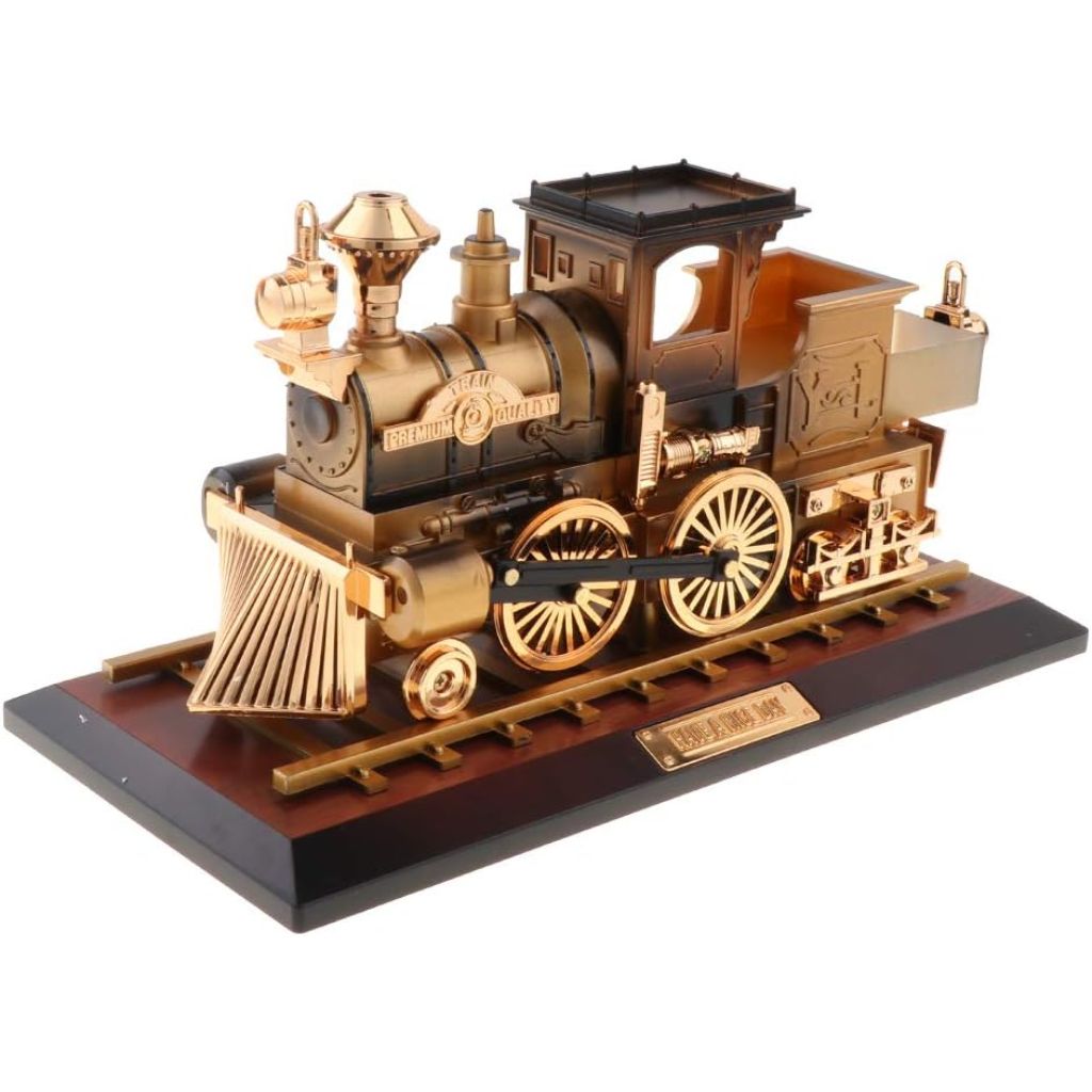 Boîte à Musique Locomotive Mobile en Bronze – علبة موسيقى قاطرة متحركة