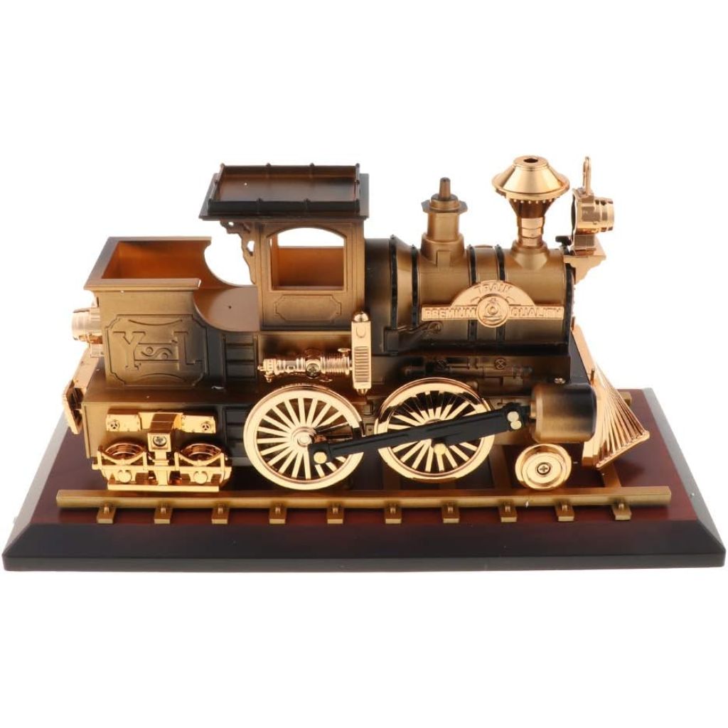 Boîte à Musique Locomotive Mobile en Bronze – علبة موسيقى قاطرة متحركة