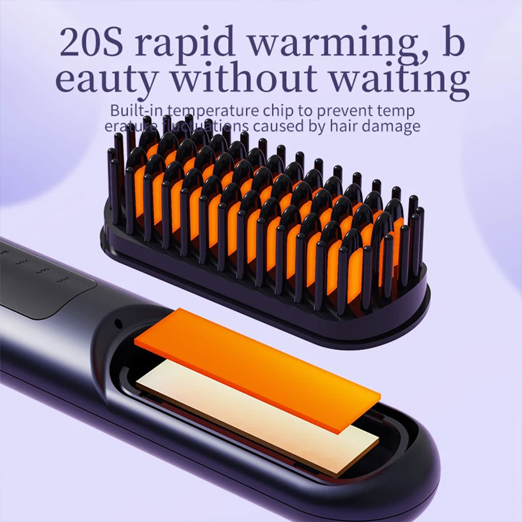 Brosse Lissante et Bouclante Électrique YX-228 – فرشاة تسريح الشعر