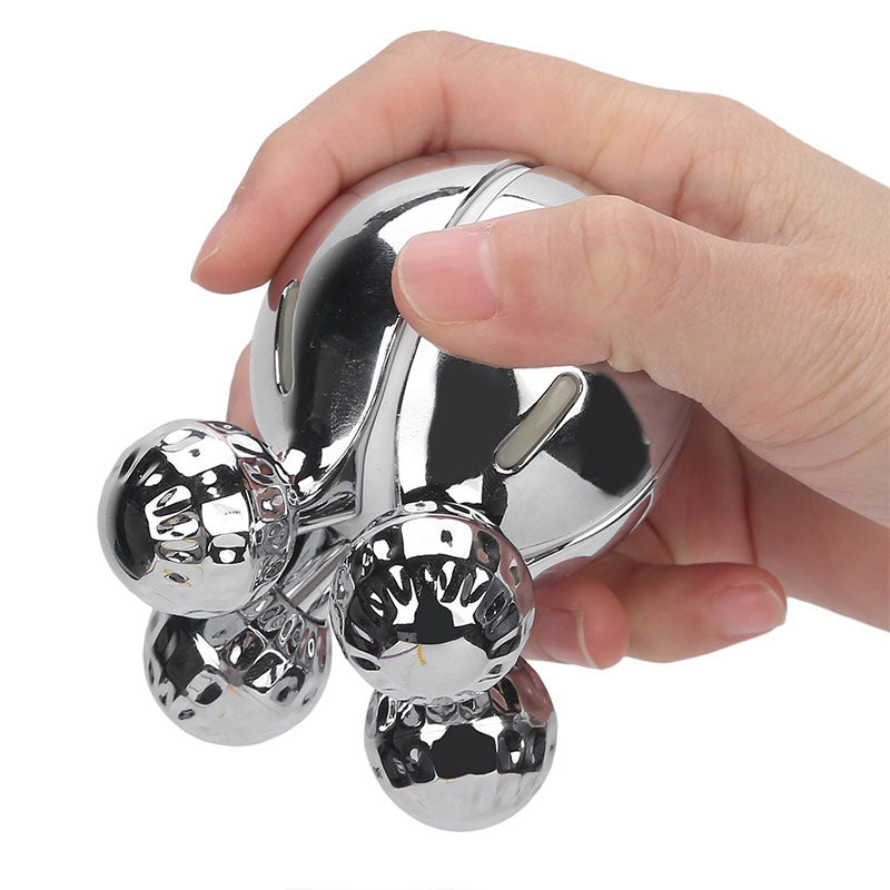 Masseur à rouleaux 4D pour le visage et le corps rotatif à 360 degrés – أداة تدليك يدوية