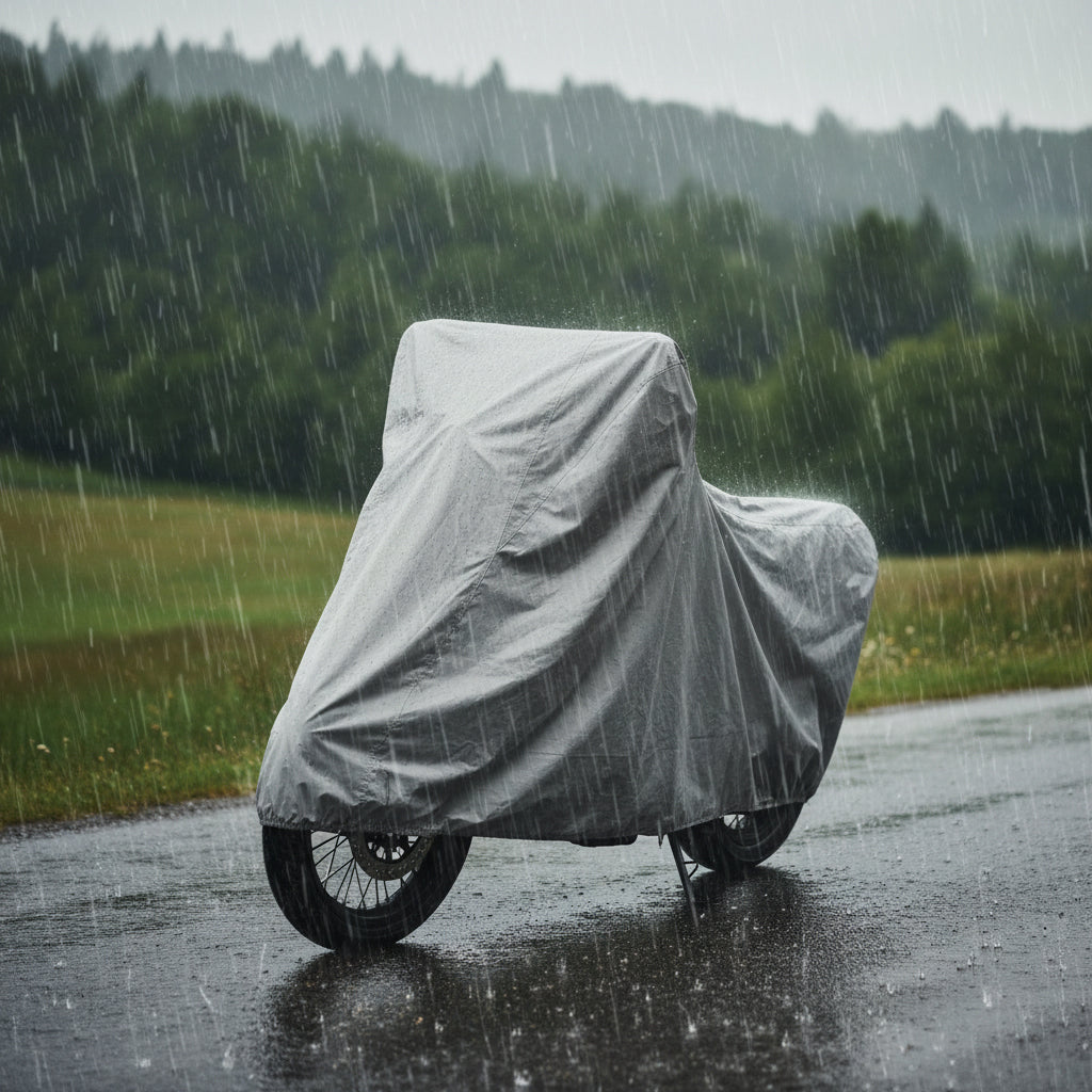 Housse de Moto Ultra Légère Taille Extensible Standard V3 - غطاء دراجة نارية احترافي قابل للتمدد