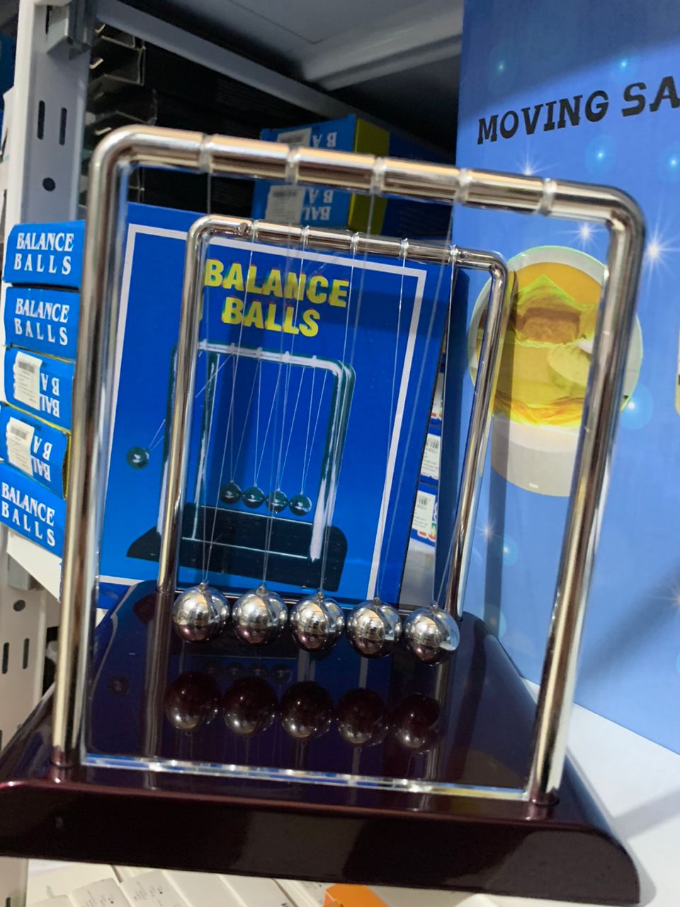 Pendule Newton Balls d'équilibre en acier classique v2