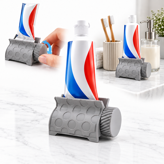 Presse-Tube Dentifrice avec Rouleau Manuel - عصّارة أنبوب معجون الأسنان بعجلة دوّارة