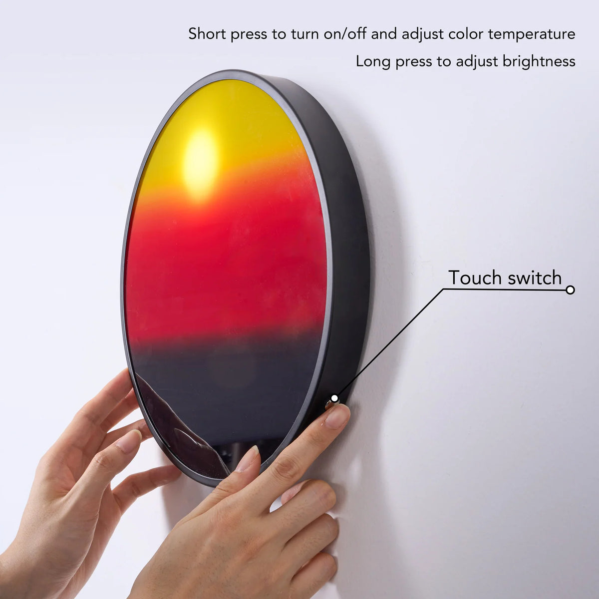 Applique Murale LED Coucher de Soleil – إضاءة حائط بتأثير الغروب