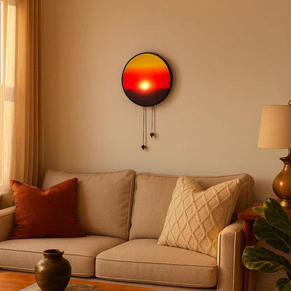 Applique Murale LED Coucher de Soleil – إضاءة حائط بتأثير الغروب