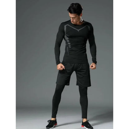 Ensemble de Sport Homme 5 Pièces Un Seul Ensemble Pour Les 4 Saison -بدلة رياضية رجالية متكاملة 5 قطع