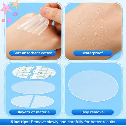 Autocollants Imperméables de Protection des Oreilles pour Bébé – Pièces ملصقات مقاومة للماء لحماية أذن الطفل أثناء الاستحمام والسباحة 30