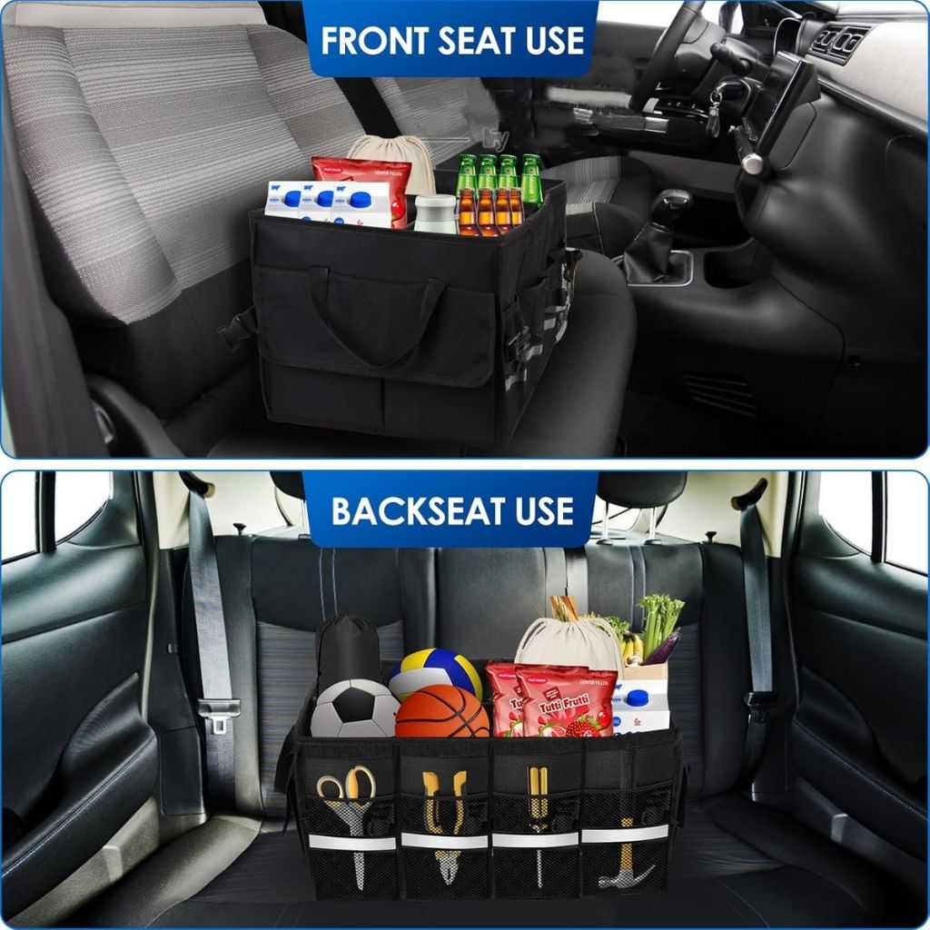 Organisateur de Coffre Pliable et Imperméable avec Multi-Compartiments – صندوق تنظيم الأغراض قابل للطي ومقاوم للماء - تنزوت