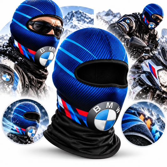 Cagoule Moto Thermique Balaclava BMW - قناع واقي وجه كامل حراري للدراجات النارية