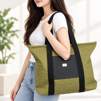Sac à main Grande capacité avec un portefeuille pour femme