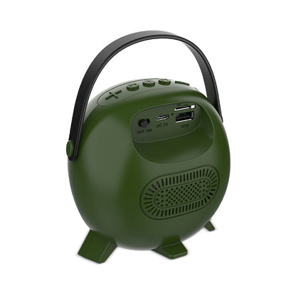 Haut-Parleur Bluetooth Portable avec Microphone Super Bass - مكبر صوت محمول مع ميكروفون لاسلكي وصوت نقي