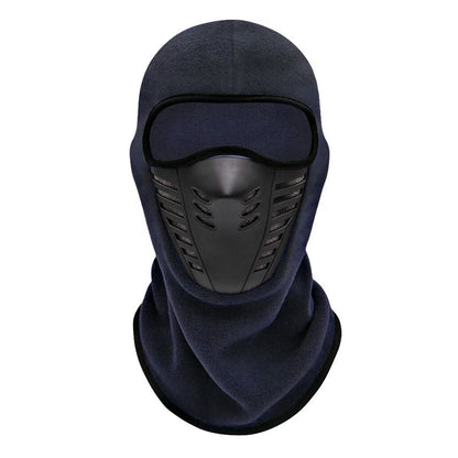 Pack Moto Hiver Cagoule Excefore en Polaire + Gants Pro Biker respirants avec protections antidérapantes