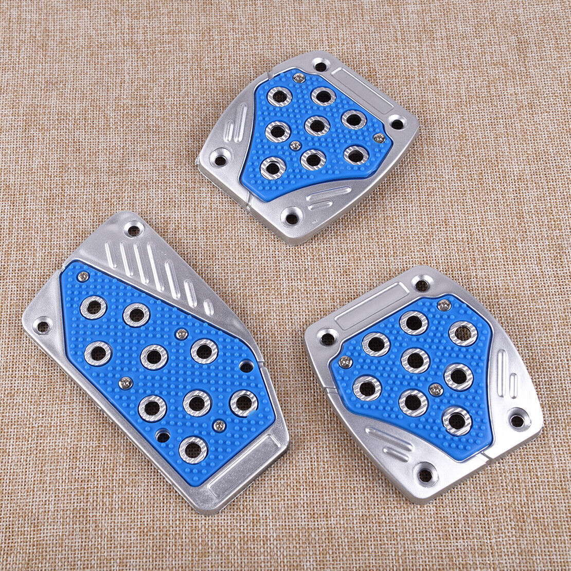 3 x couvercle de pédale antidérapant d'accélérateur de transmission manuelle - دواسات قدم السيارات اليدوية