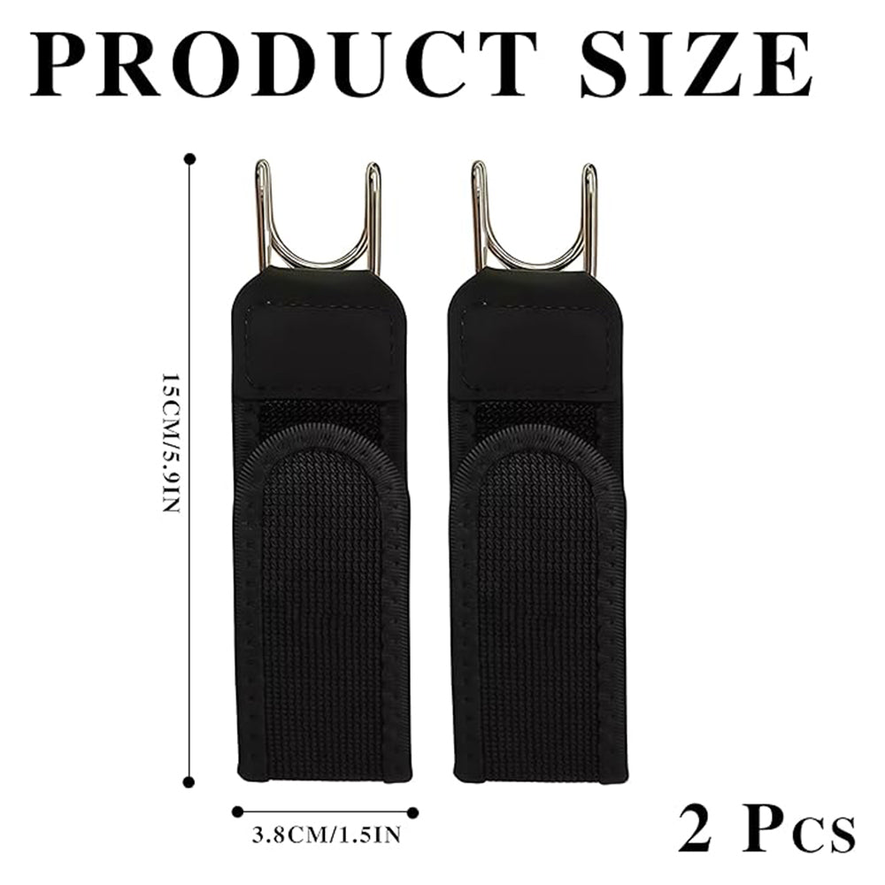 Ceinture Élastique Sans Boucle avec Crochets Métalliques - حزام سروال مطاطي بدون إبزيم بخطافات معدنية