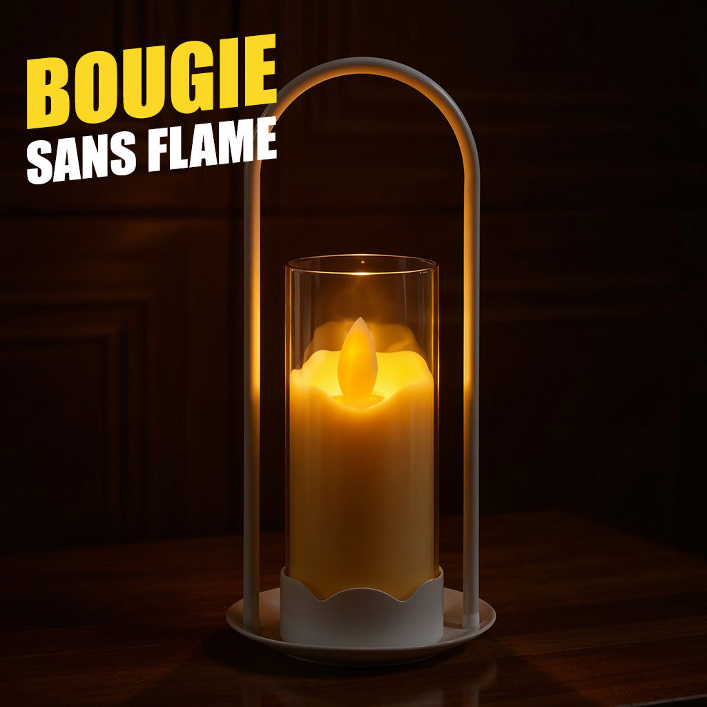 Bougie Électriques Élégantes Sans Flamme – شمعة بدون نار للديكور