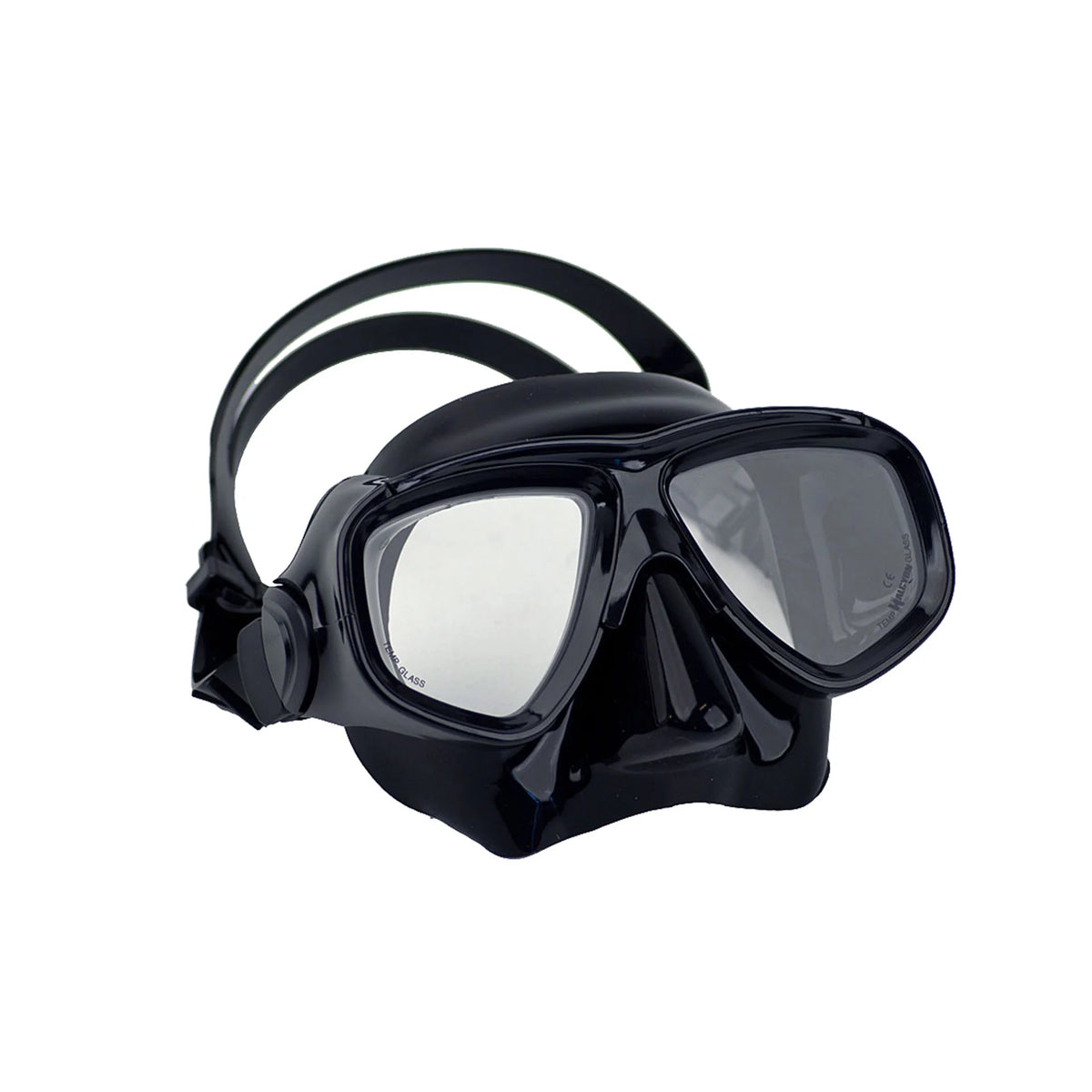 Kit de Snorkeling Masque en Verre Trempé Anti-Fuite et Tuba Flexible Grand Diamètre - طقم قناع الغوص أنبوب تنفس مرن