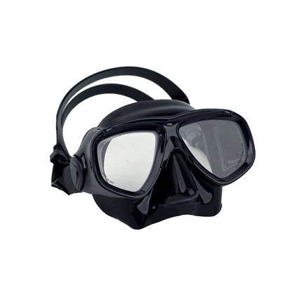 Kit de Snorkeling Masque en Verre Trempé Anti-Fuite et Tuba Flexible Grand Diamètre - طقم قناع الغوص أنبوب تنفس مرن
