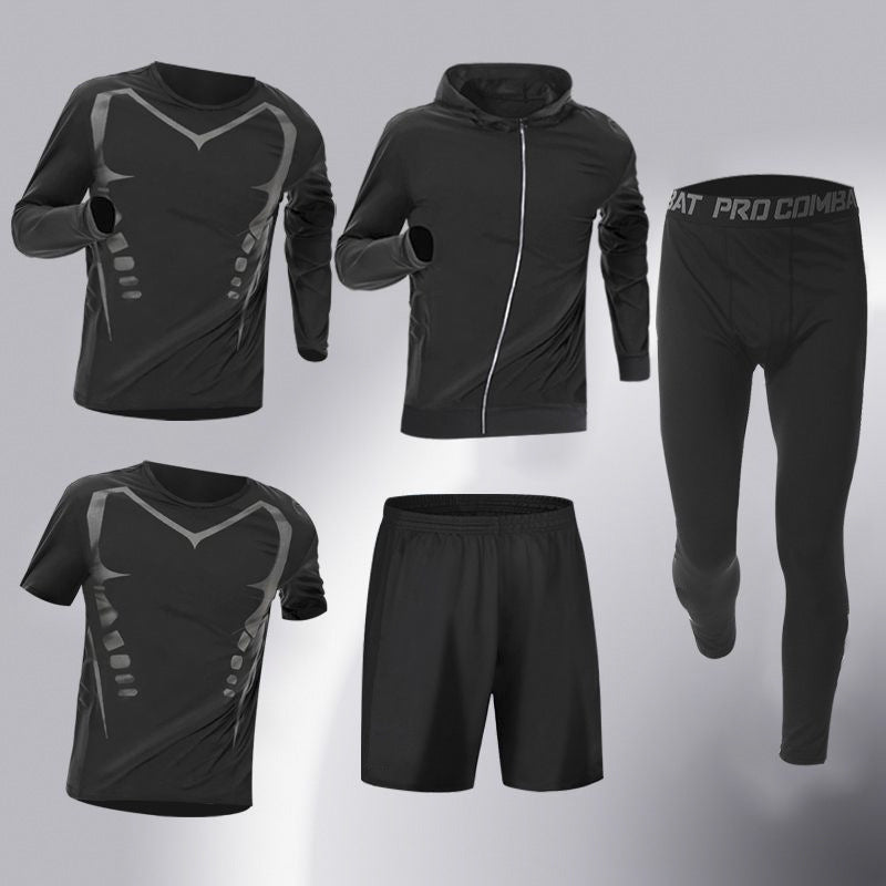 Ensemble de Sport Homme 5 Pièces Un Seul Ensemble Pour Les 4 Saison -بدلة رياضية رجالية متكاملة 5 قطع
