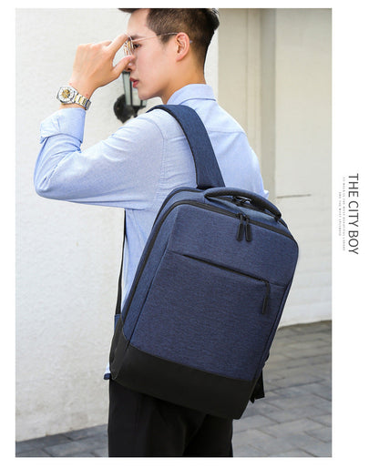 Sac à Dos Ordinateur Portable Multifonctionnel avec Port de Charge USB Grand Volume SACHM07BL - حقيبة ظهر متعددة الاستخدامات للكمبيوتر المحمول والعمل