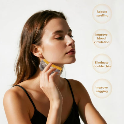 Brosse de Massage Lymphatique pour Visage et Mâchoire - فرشاة مساج للوجه وتحديد الفك