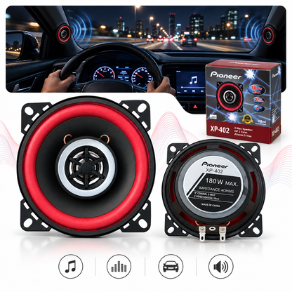 Haut-parleurs de Voiture Pioneer XP-402 4 Pouces 180W 2-Way 1Pcs - مكبرات صوت للسيارة 4 بوصة 180 واط ثنائية الاتجاه