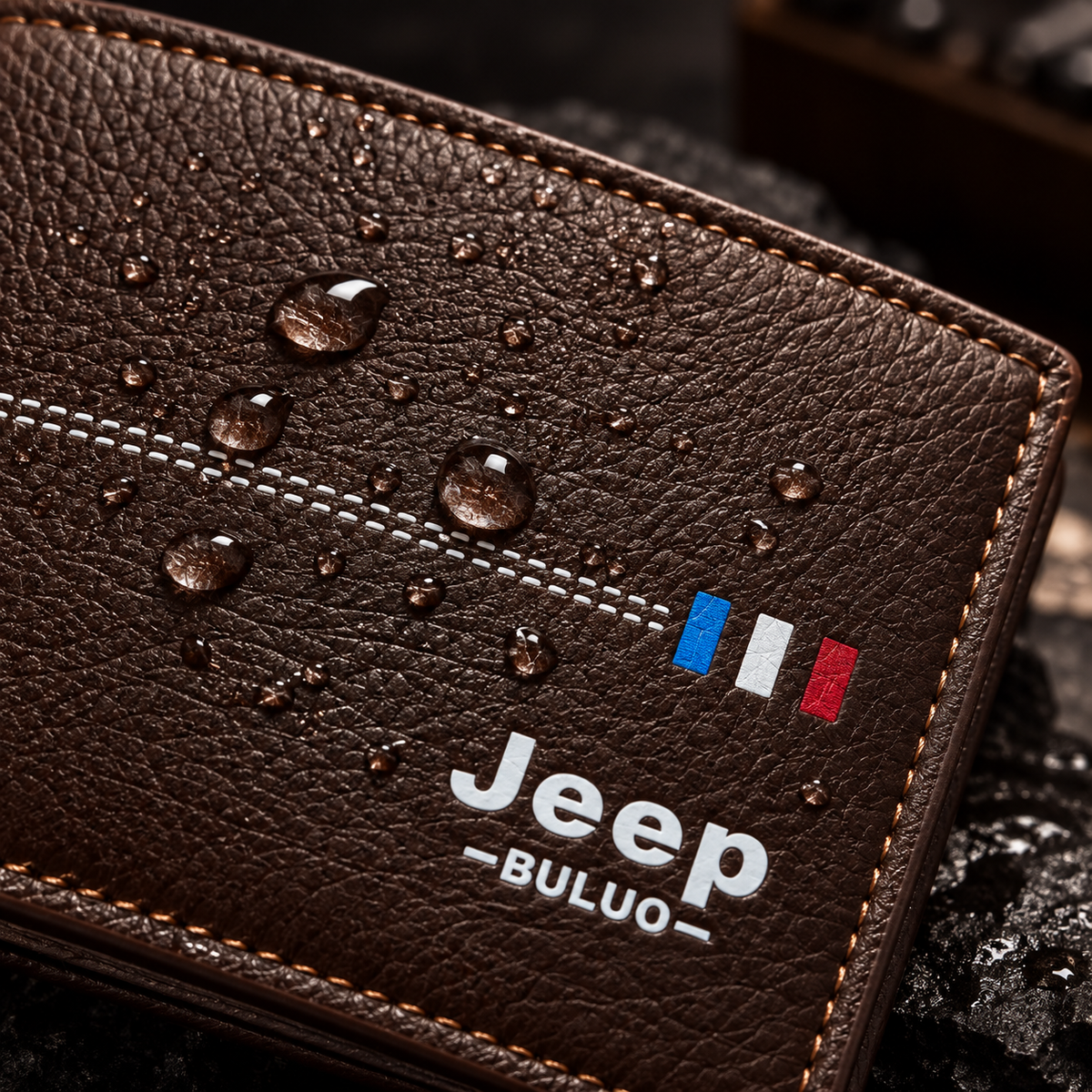Portefeille Jeep Buluo V6 pour Homme Multi-Poches en Simili Cuire - محفظة نقود وبطاقات