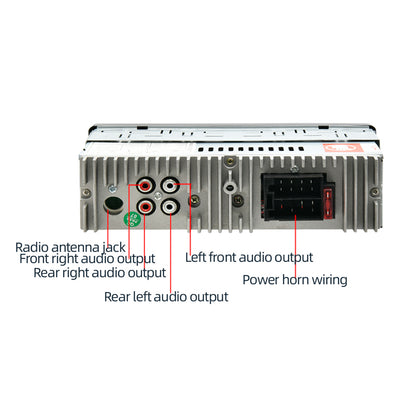 Autoradio Bluetooth 1DIN 7 Couleurs LED et Charge Rapide 2.1A Pioneer 9900 - راديو سيارة بلوتوث