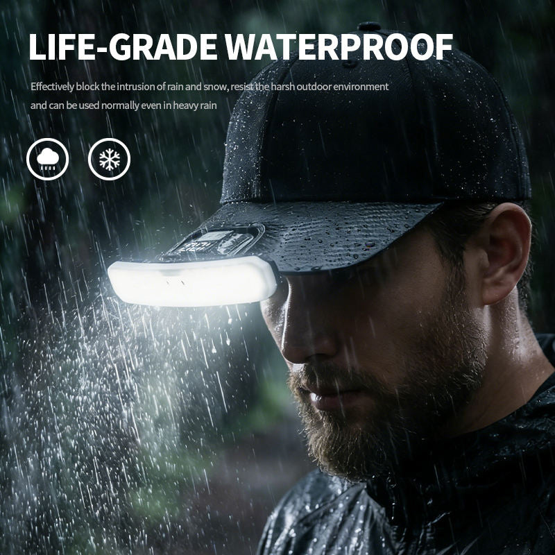 Lampe de Casquette LED avec Détecteur de Mouvement X97 - مصباح قبعة بحساس حركة قابل للشحن