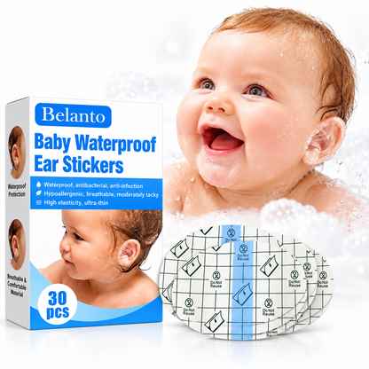 Autocollants Imperméables de Protection des Oreilles pour Bébé – Pièces ملصقات مقاومة للماء لحماية أذن الطفل أثناء الاستحمام والسباحة 30