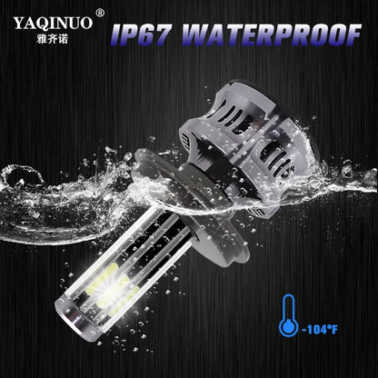 Kit Lampe de phare F6 H4 LED 6 Directions 6500K - مصابيح إضاءة أمامية للسيارات