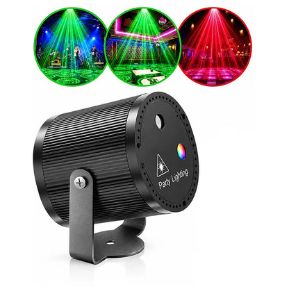 Projecteur Laser de Fête Rouge et Vert à Effets Lumineux – جهاز ليزر للحفلات بإضاءة حمراء وخضراء وتأثيرات ضوئية