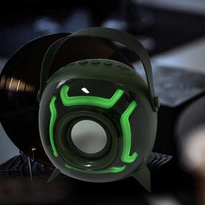 Haut-Parleur Bluetooth Portable avec Microphone Super Bass - مكبر صوت محمول مع ميكروفون لاسلكي وصوت نقي
