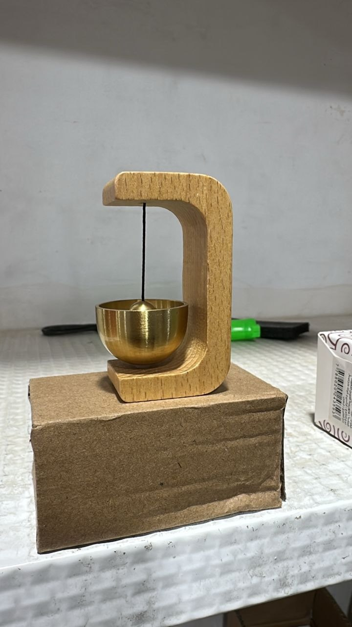 Sonnette de porte vintage style japonais en bois – جرس باب بتصميم أنيق