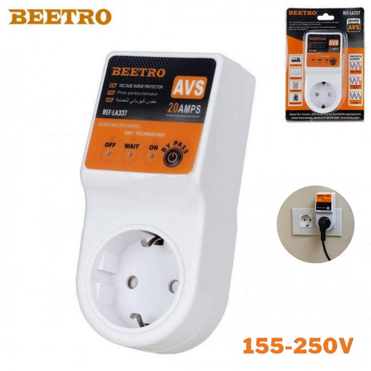 Prise électrique de protection 155-250V 20A BEETRO