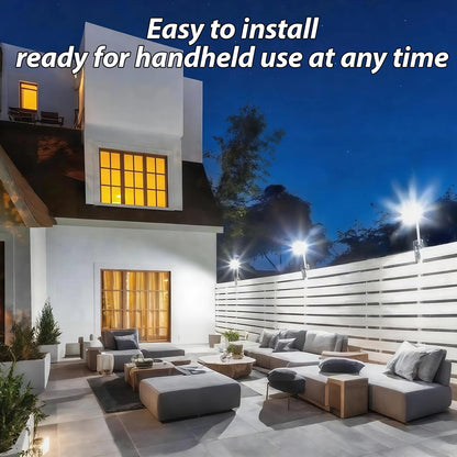 Applique murale solaire LED à Clip avec détecteur de mouvements YX-672L-1 - مصباح كشاف مع حساس حركة