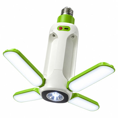 Lampe de Camping LED Rechargeable Pliable Multifonction 216 - مصباح تخييم قابل للطي والشحن متعدد الاستعمالات