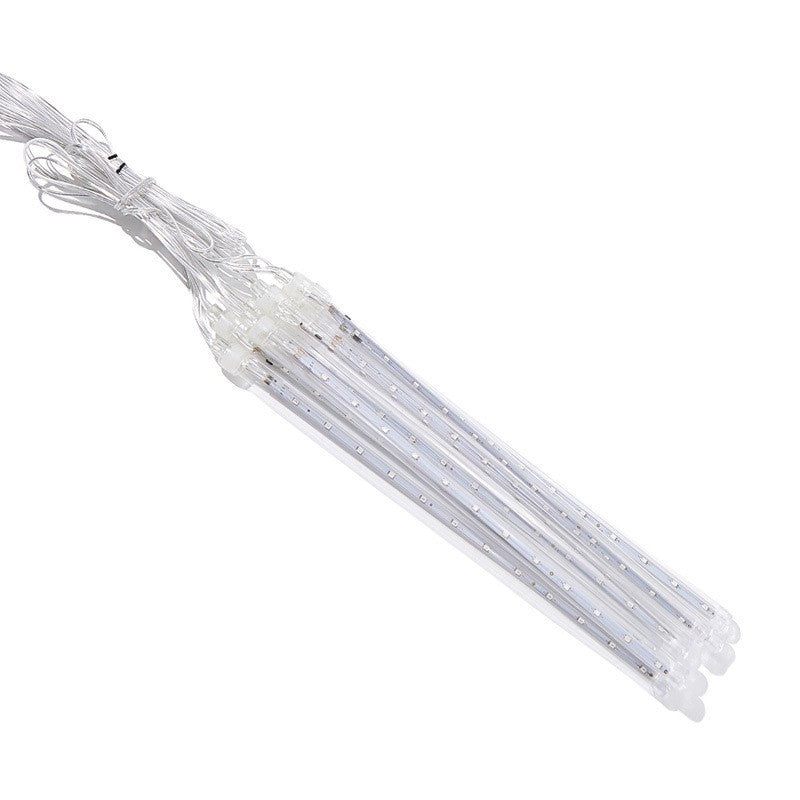 Lumière de Pluie de Météores LED RGB 8 Pièces pour Extérieur - أضواء شهب متساقطة ملونة لتزيين الحدائق والواجهات 8 قطع