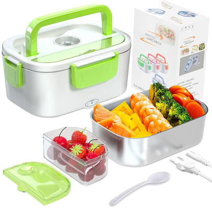 Boîte à lunch électrique en Inox Capacité 1.05L – علبة تسخين الطعام من الإينوكس تنزوت